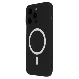 Mocco Silicon Soft Mag Cover for Apple iPhone 16 Plus (MO-SSM-IP-16PL-BK)