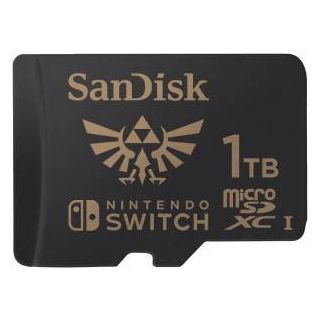 SanDisk SDSQXAO-1T00-GN6ZN Zelda Edition microSDX Memory Card 1TB (SDSQXAO-1T00-GN6ZN)