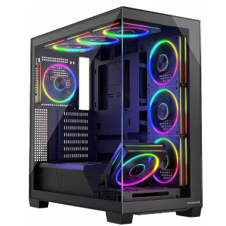 Modecom Volcano Stellar 8F ARGB ATX Computer Case (AT-STELLAR-8F-ARGB-10)