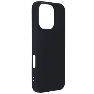 Mocco Satin Flex Cover for Apple iPhone 16 Pro Max (MO-SF-IP-16PRMAX-BK)