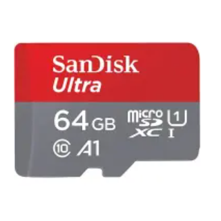 SanDisk Ultra microSDXC Memory Card 64GB (SDSQUAB-064G-GN6IA)