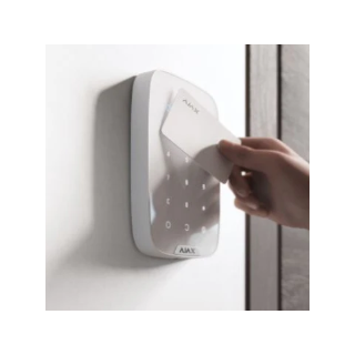 Ajax KeyPad Plus Wireless Touch Keyboard (2607883WH1)