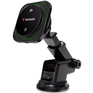 Verbatim Qi2 Magnetic Car Smartphone Holder with Fast Wireless Charging (31860V)