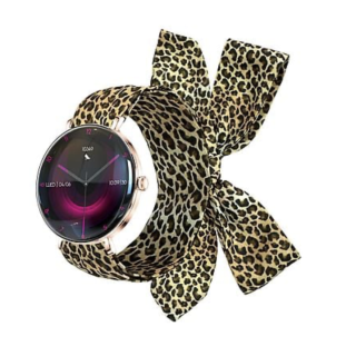 Forever SB-370 Leopard Print Smartwatch Rose Gold (GSM192769)