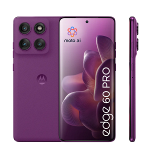 Motorola Moto Edge 60 Pro Smartphone 12GB / 512GB Sparkling Grape (PB7X0007PL)