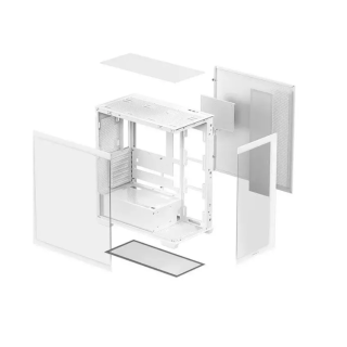 DeepCool CG580 WH Computer Case (R-CG580-WHNDA0-G-1)