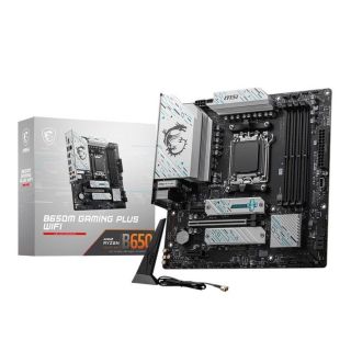 MSI B650M Gaming Plus WiFi AM5 B650 mATX (7E24-001R)