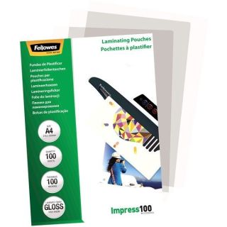 Fellowes A5 Laminating Pouches 100 Micron 100pcs (5351002)