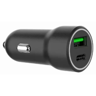 Gembird A2PDQC20 USB‑C/USB‑A Car Charger (TA-UC-A2PDQC20-CAR-01)