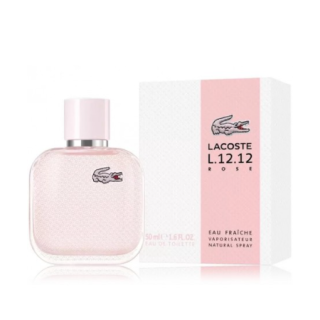 Lacoste L.12.12 Rose Eau Fraiche Rose Perfume EDT 50 ml (3616301799603)