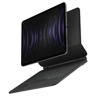 UNIQ Venno Magnetic Smart Book Keyboard Case for Apple iPad Pro 11" (2022/2021) | Air 10.9" (2022/2020) (UNIQ-NPDP11(2022)-VENNOBLK)