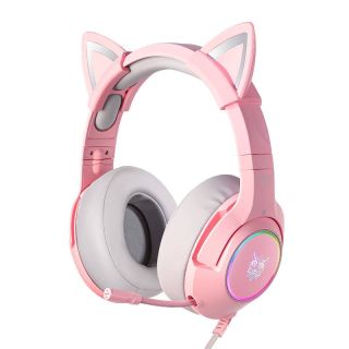 ONIKUMA K9 Gaming Headphones (K9 Pink RGB 3.5mm)