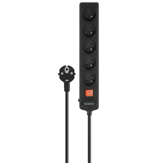 Savio LZ-18 Power Strip 5 sockets 5m (LZ-18)