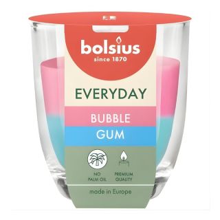 Bolsius Everyday Scented Candle 80x70mm Bubble Gum (37150331)