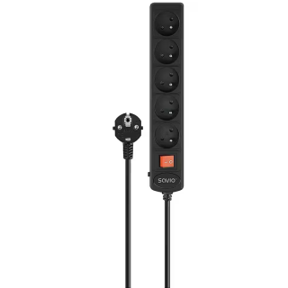 Savio LZ-17 Power Strip 5 sockets 3m (LZ-17)