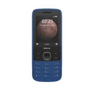 Nokia 224 4G Mobile Phone Dual Sim Dark Blue (1GF025FPG2L01)