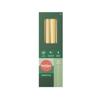 Bolsius Table candles 245/24mm Beige 4pcs (37356920)