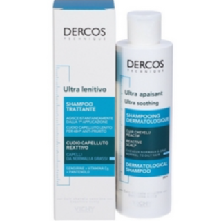 Vichy Dercos Ultra Soothing Sulfate-Free Shampoo 200 ml (3337875485128)