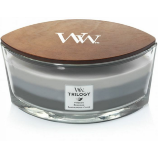 WoodWick Trilogy Warm Woods Elipsa Candle 453,6 g (5038581054391)