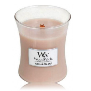 Woodwick Vanilla & Sea Salt Scented Candle 275 g (5038581055299)