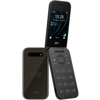 Nokia HMD 2660 FLIP Mobile Phone 4G Black (1GF033CPH1L01)