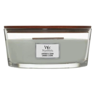 Woodwick Lavender & Cedar Candle 453.6g (5038581103105)