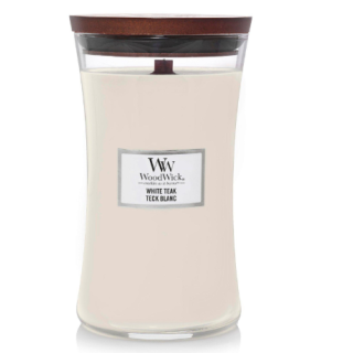 Woodwick White Teak Candle 610g (5038581062136)