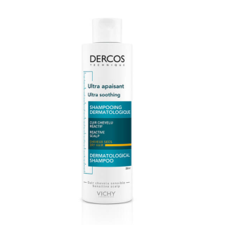 Vichy Dercos Ultra Soothing Sulfate-Free Shampoo Dry Hair 200ml (3337875486736)