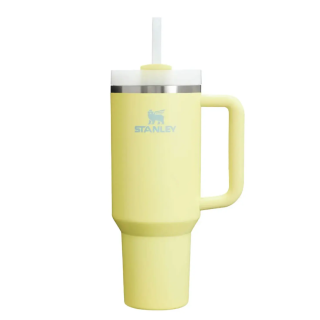 Stanley Thermos mug with straw The Quencher H2.O FlowState Tumbler 1.18L pomelo yellow-green (1210001997400)