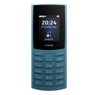 Nokia 105 4G Mobile Phone Dual SIM Ocean Blue (1GF032CPG1L01)