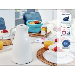 Leifheit 1028542 Harmonic Thermos White 1L (1028542)