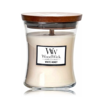 Woodwick White Honey Scented candle 610 g (5038581077826)