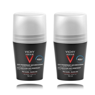 Vichy Homme Antiperspirant 48H / 2 x 50 ml (3433425000657)