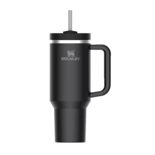 Stanley Quencher H2.O FlowState Tumbler Thermo mug with straw 1.18L Black (2810824399)