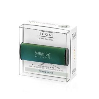 Millefiori Milano Icon Car Air Freshener White Musk Classic (8051938698090)