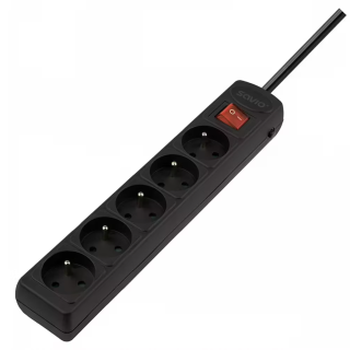 Savio LZ-16 Power Strip 5 ligzdas 1.8m (LZ-16)