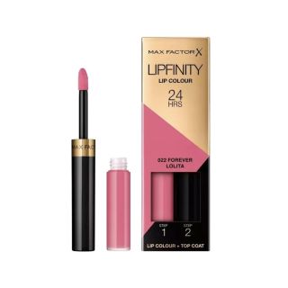 Max Factor Lipfinity Lip Colour 022 Forever Lolita 4ml (8005610624600)