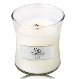 Woodwick White Teak Scented Candle 85 g (5038581062150)