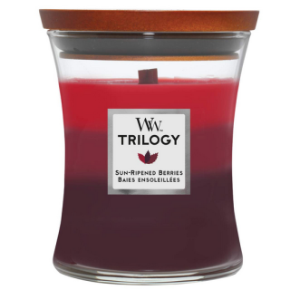 Woodwick Trilogy Sun Ripened Berries Candle 275 g (5038581054476)
