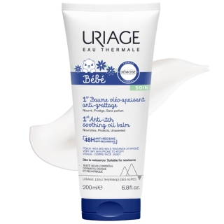 Uriage Bébé 1st Anti-Itch Soothing Oil Balm 200 ml (3661434008139)