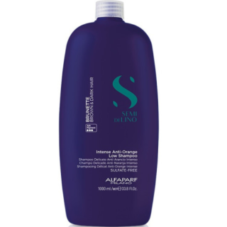 Alfaparf Milano Semi Di Lino Brunette Anti-Orange Low Shampoo 1000ml (8022297133423)