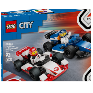 LEGO CITY 60464 F1 Williams Racing & Haas F1 Race Cars (60464)