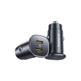 Baseus GoTrip Car Charger C+C / QC 3.0 / 30W (C00072300123-01)