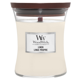Woodwick Linen Candle 275 g (5038581057873)