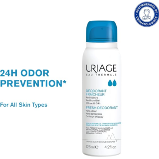 Uriage Fresh Deodorant spray 125 ml (3661434003110)