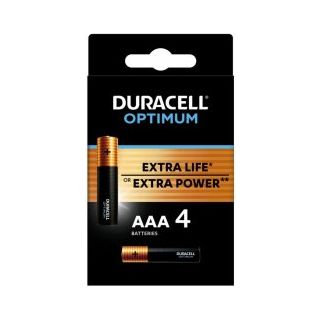 Duracell Optimum AAA Batteries 4pack (5000394158726)