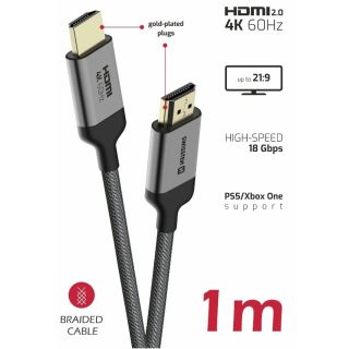 Swissten HDMI to HDMI 4K Cable 1m (75501101)