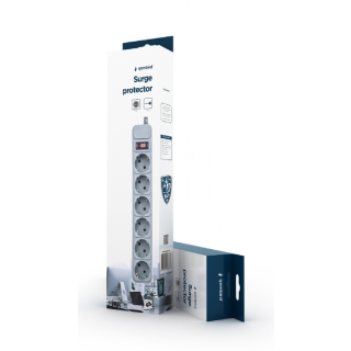 Gembird Extender 6 places 3m (SPG6-B-10C)