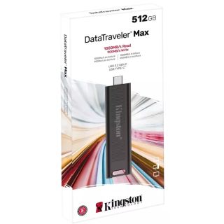 Kingston DataTraveler MAX Flash Memory 512GB (DTMAX/512GB)