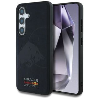 Red Bull Leather Meshed Debossed Bull MagSafe Case for Samsung Galaxy S25 (RBHMS25S24PUBUFV)